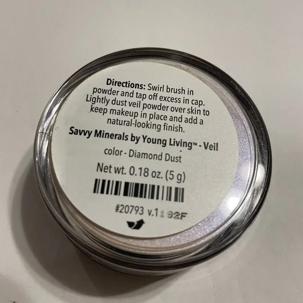 NEW Savvy Minerals Young Living Diamond Dust Veil Setting Powder Cosmetic Makeup